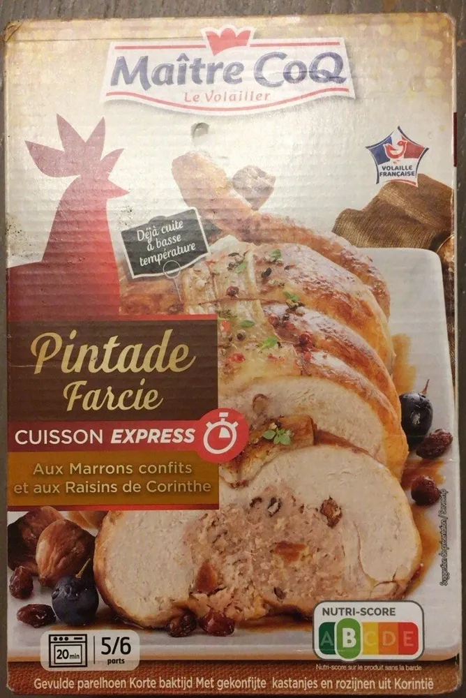 Pintade farcie