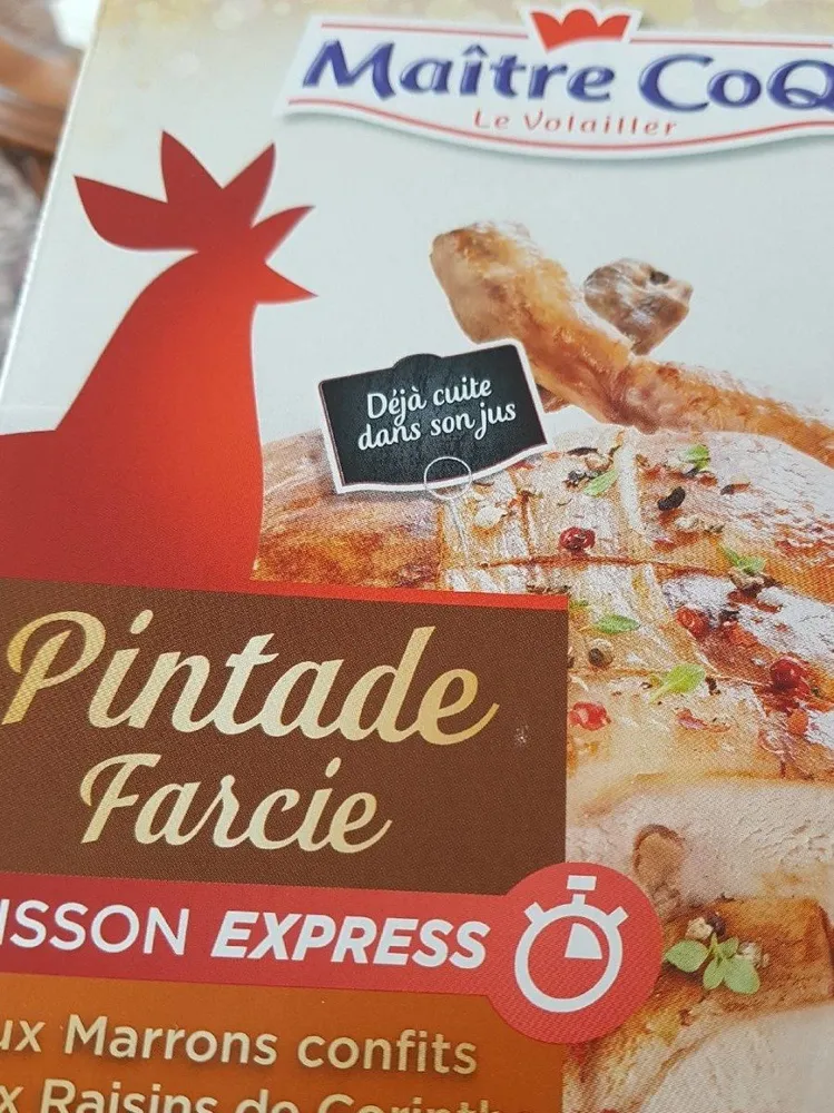 Pintade farcie