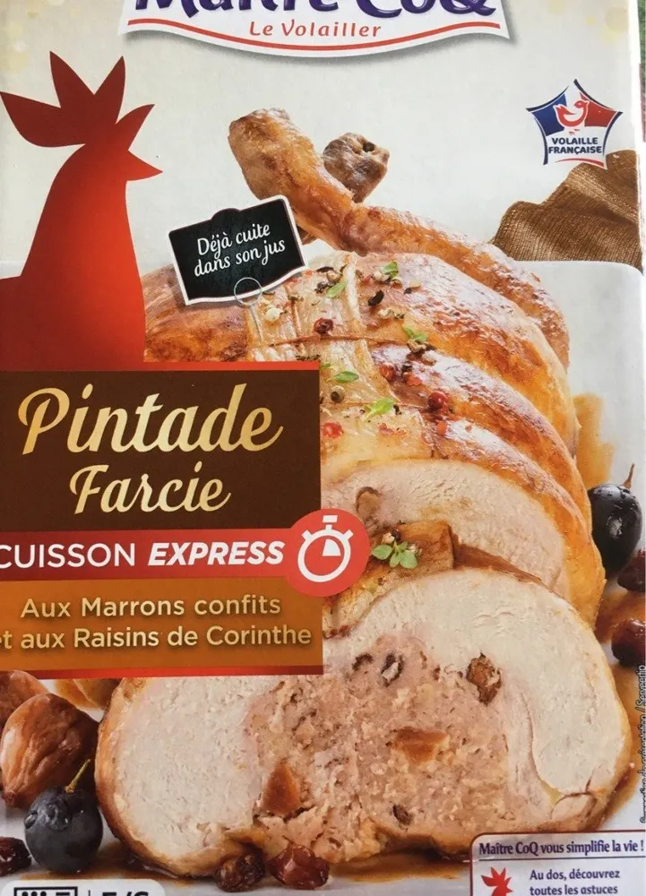 Pintade farcie