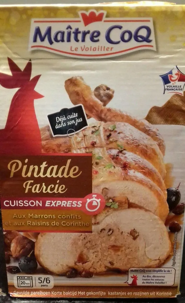Pintade farcie