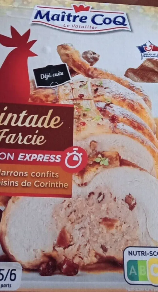 Pintade semie désocée