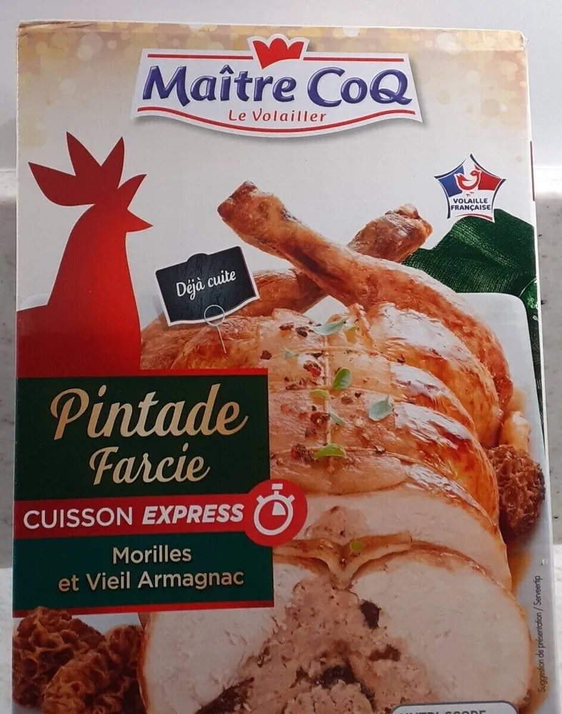 Pintade farci