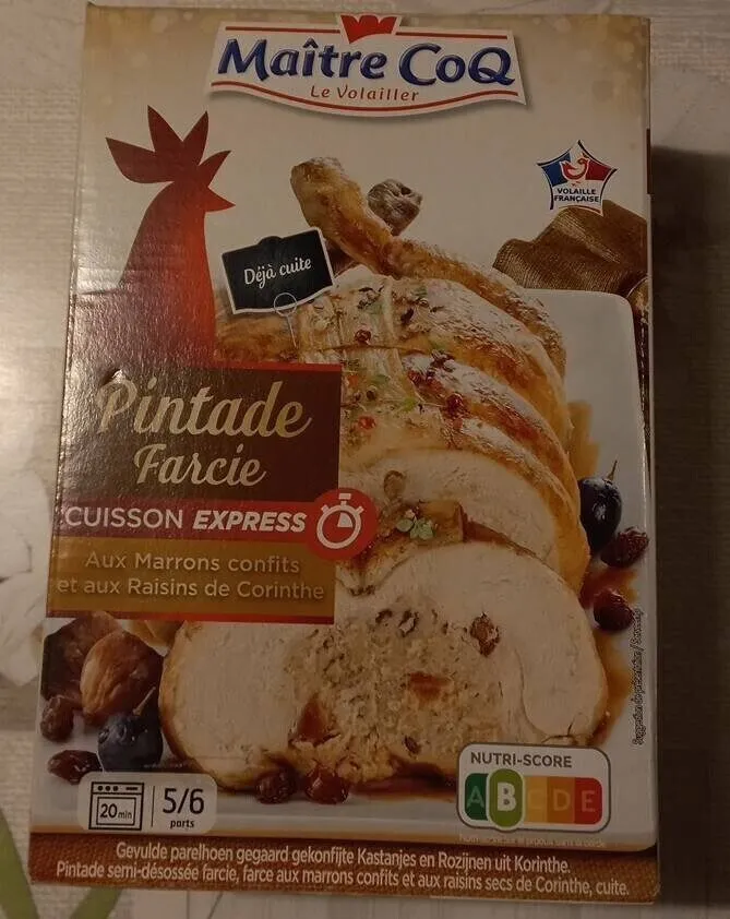 Pintade farcie