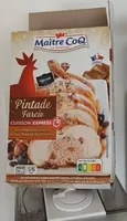 Pintade  semi désossée  farcie