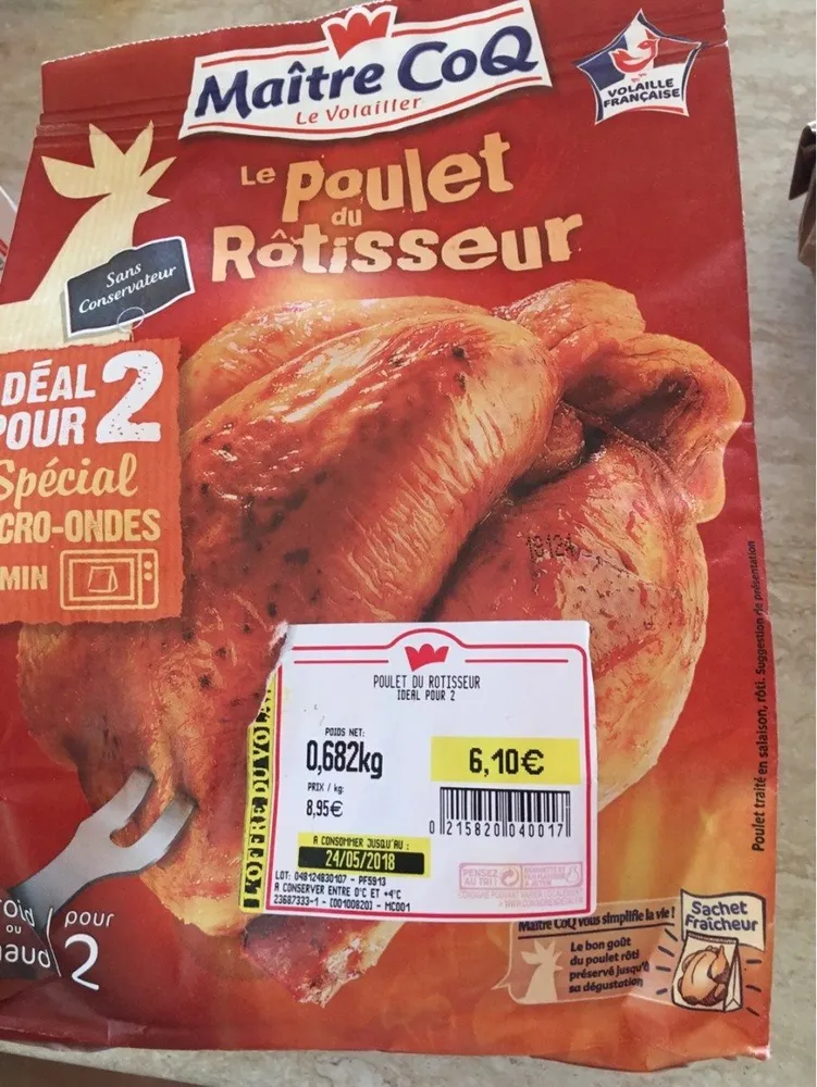 Le poulet du rôtisseur