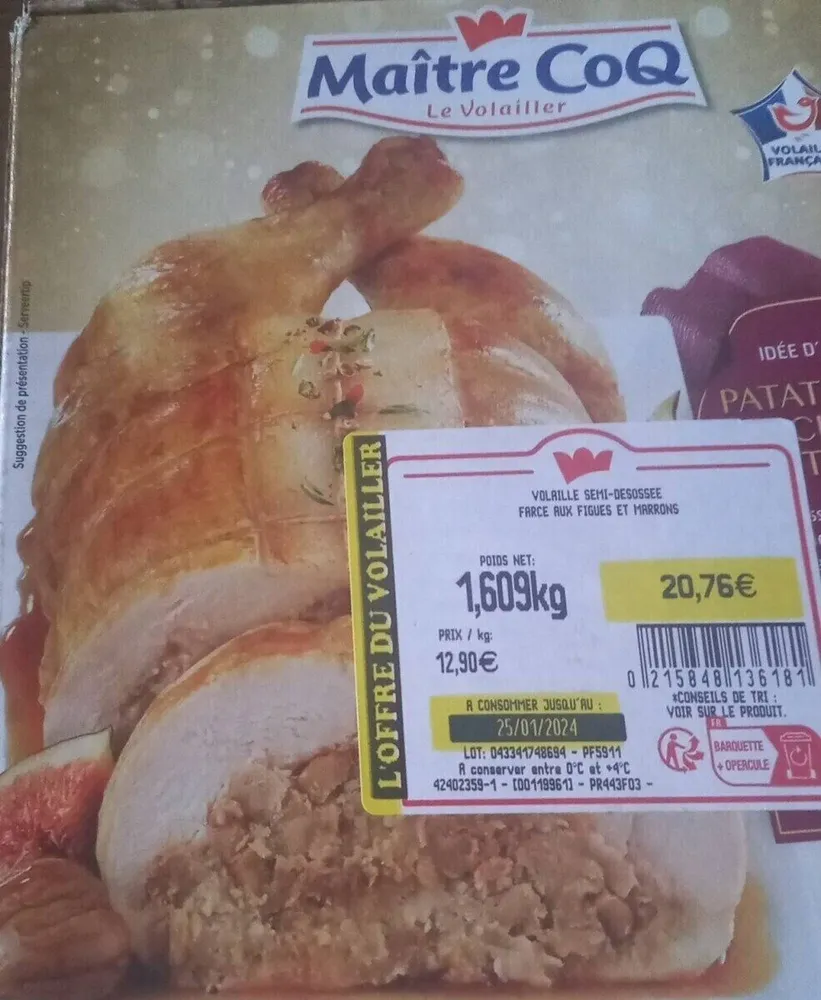 Volaille farcie