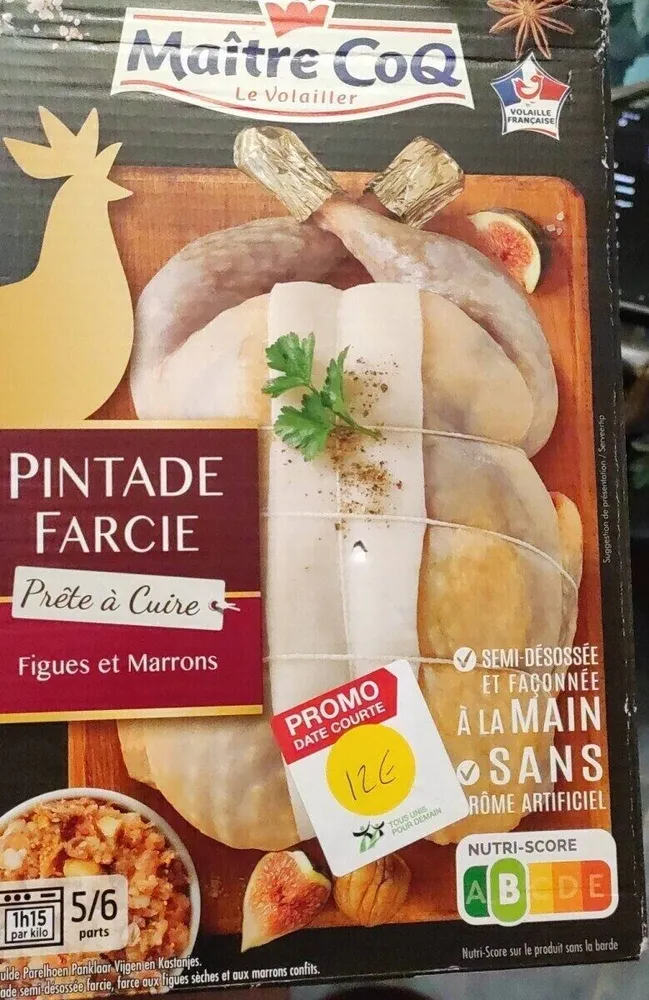 Pintade farcie
