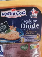 Escalope de dinde maître coq
