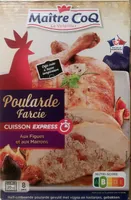 Poularde farcie aux figues et aux marrons