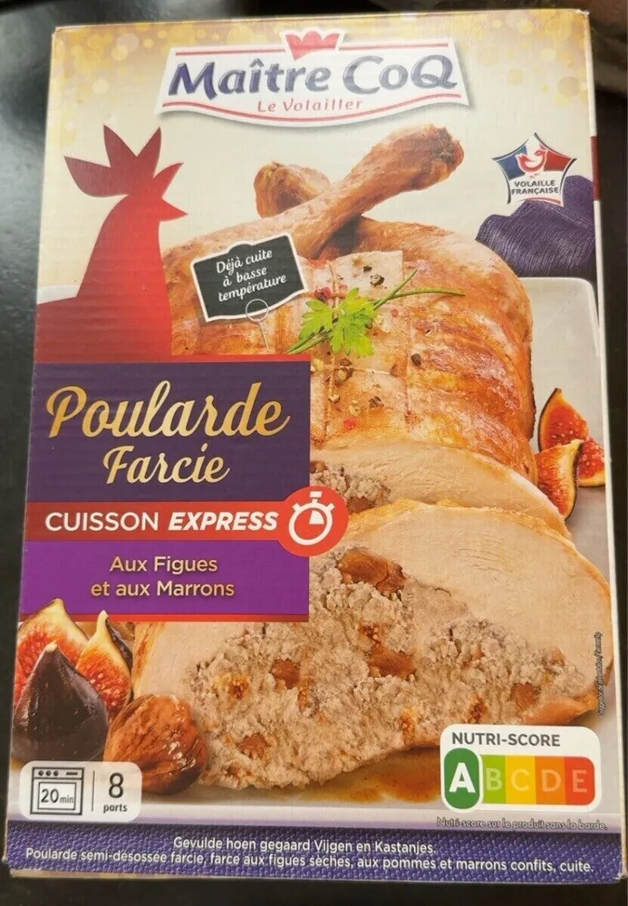 Poularde Farcie aux Figues et aux Marrons
