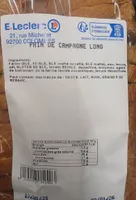 Pain de campagne long