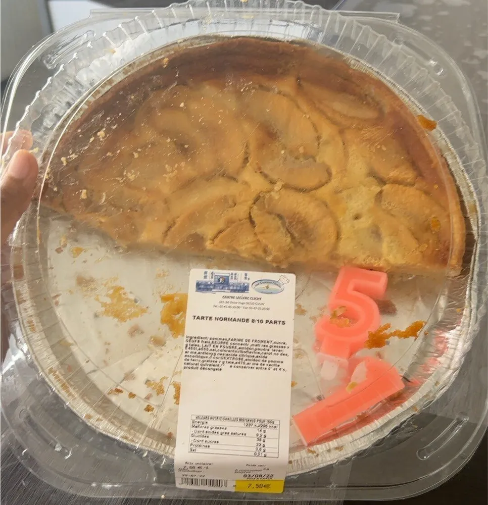 Tarte normande