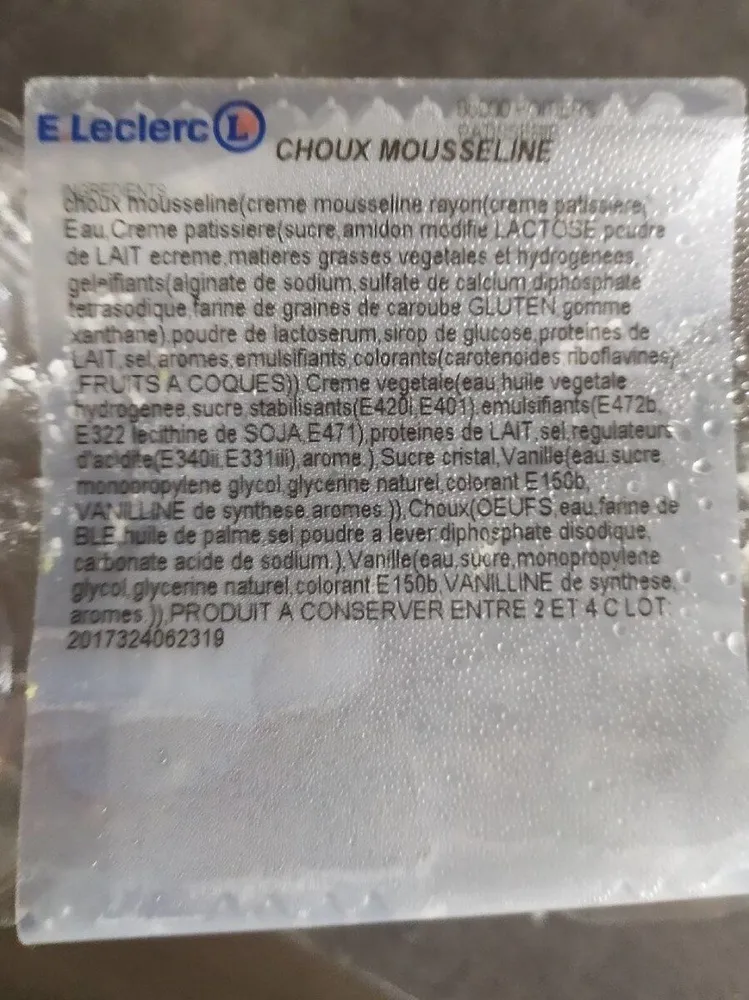 Choux mousseline