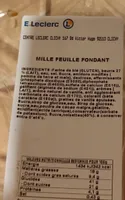 Mille feuille fondant