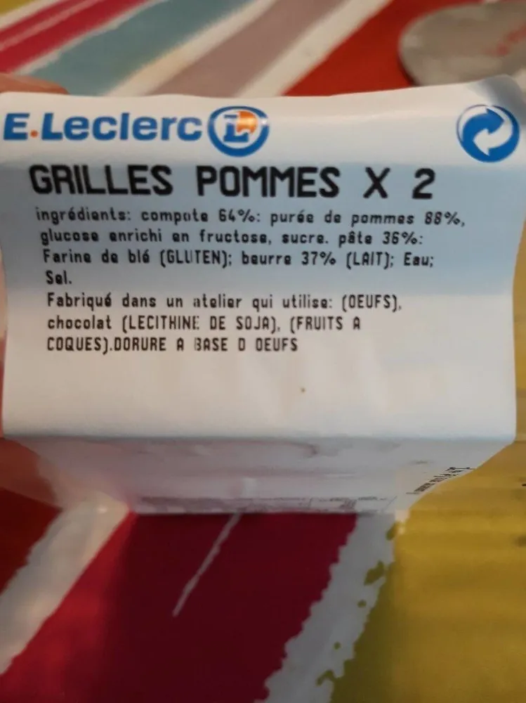 Grillés pommes
