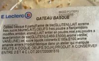 Gateau basque