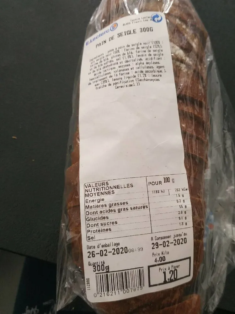 Pain de seigle