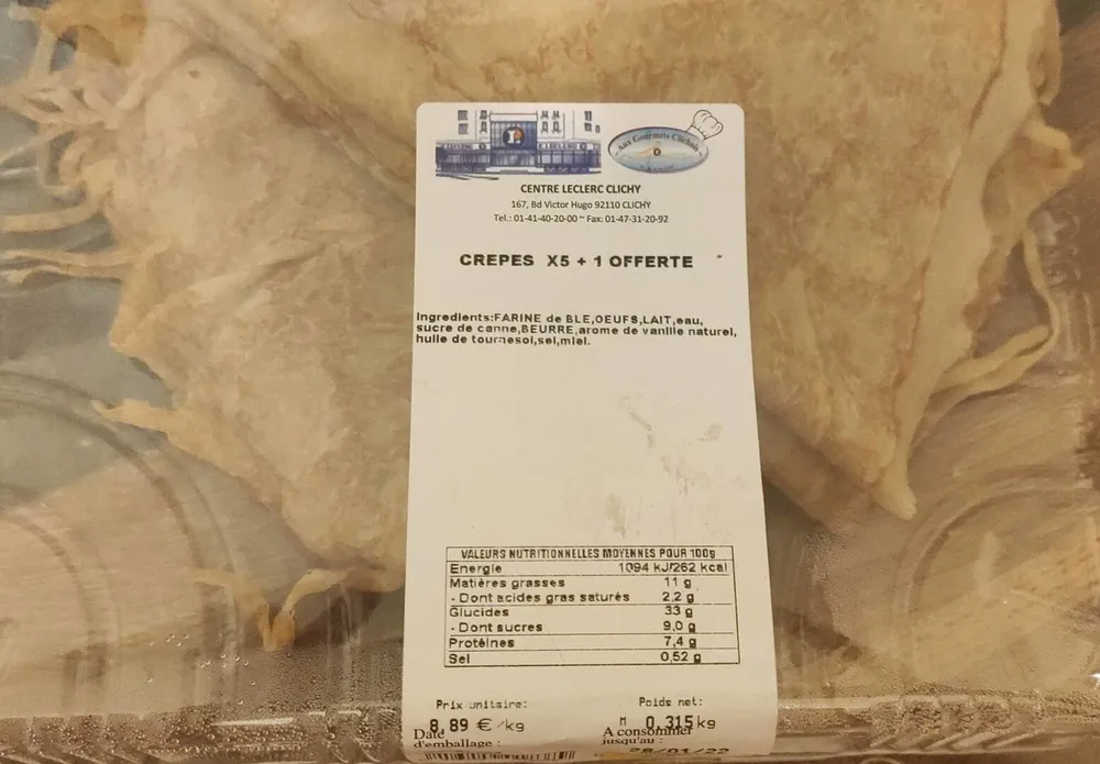 Crêpes