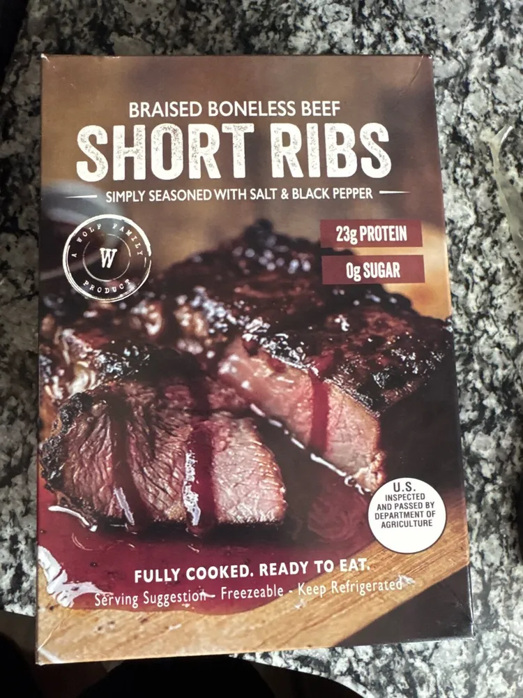 Braised Boneless Beef Short Ribs