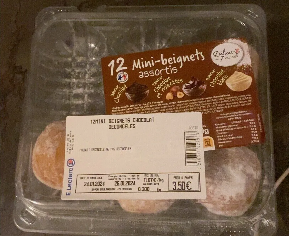 Mini-beignets assortis