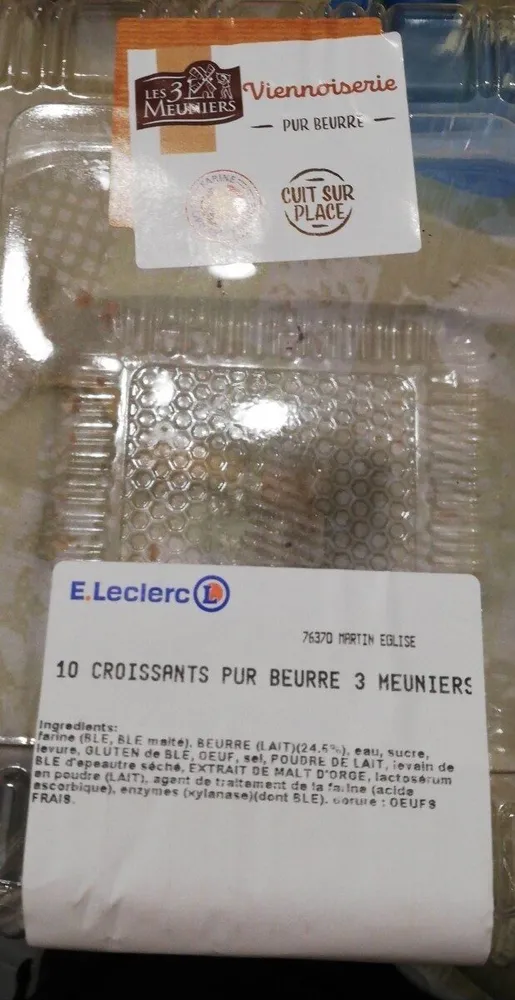 Croissants pur beurre