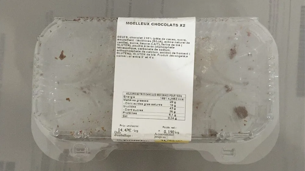 Moelleux chocolat