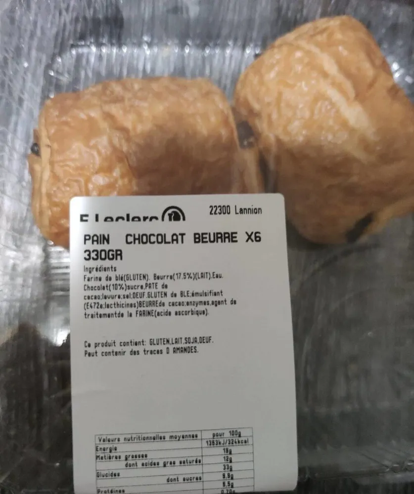 Pains au chocolat