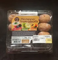 Mini-beignets fourrés assortis