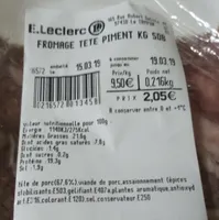 Fromage de tête piment