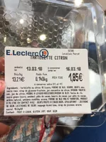 Tartelette citron