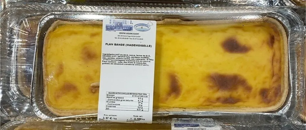 Flan bande