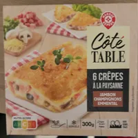 6 crêpes a la paysanne