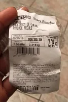 Saucisson de cheval Amylace Fécule