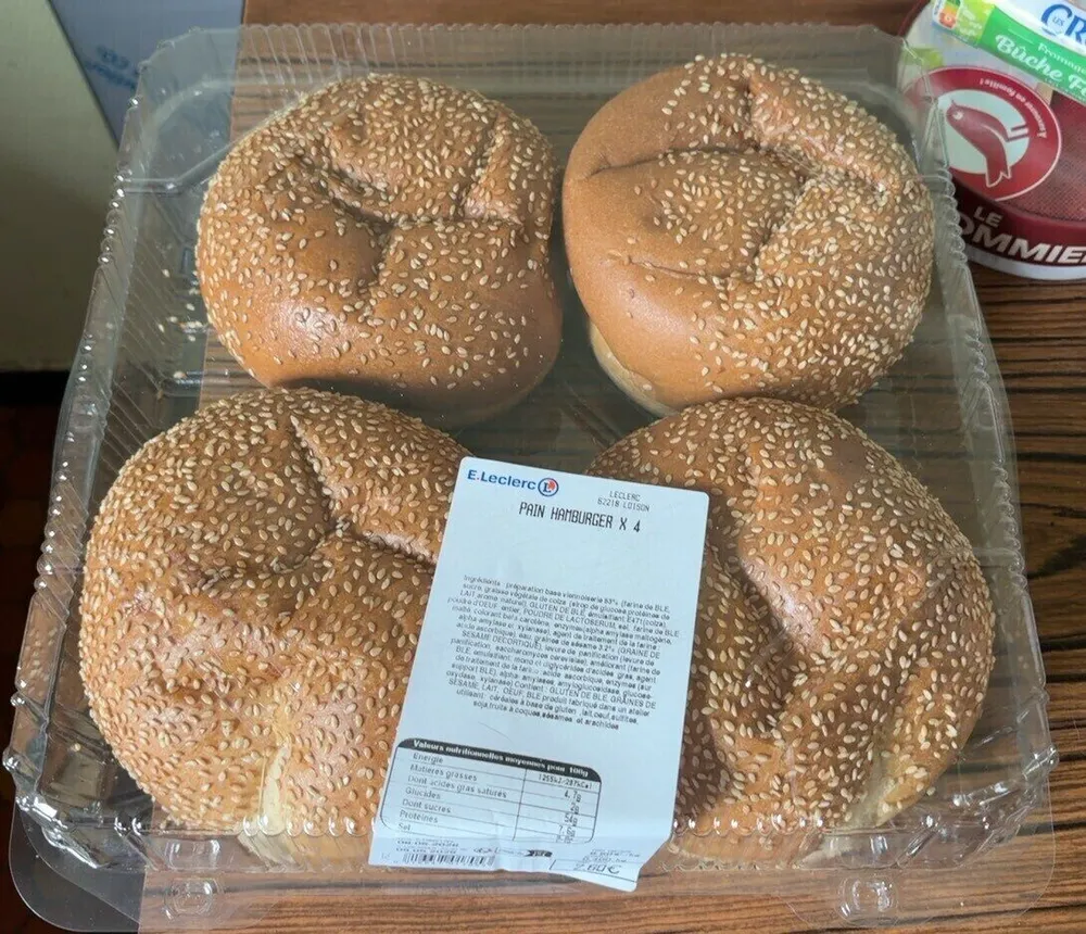 Pain hamburger