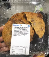 4 cookies aux morceaux de chocolat