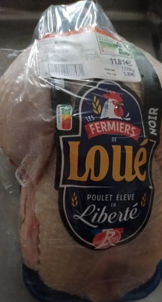 Poulet élevé en liberté