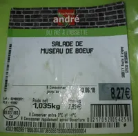 Salade de museau de boeuf