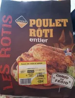 Poulet rôti entier