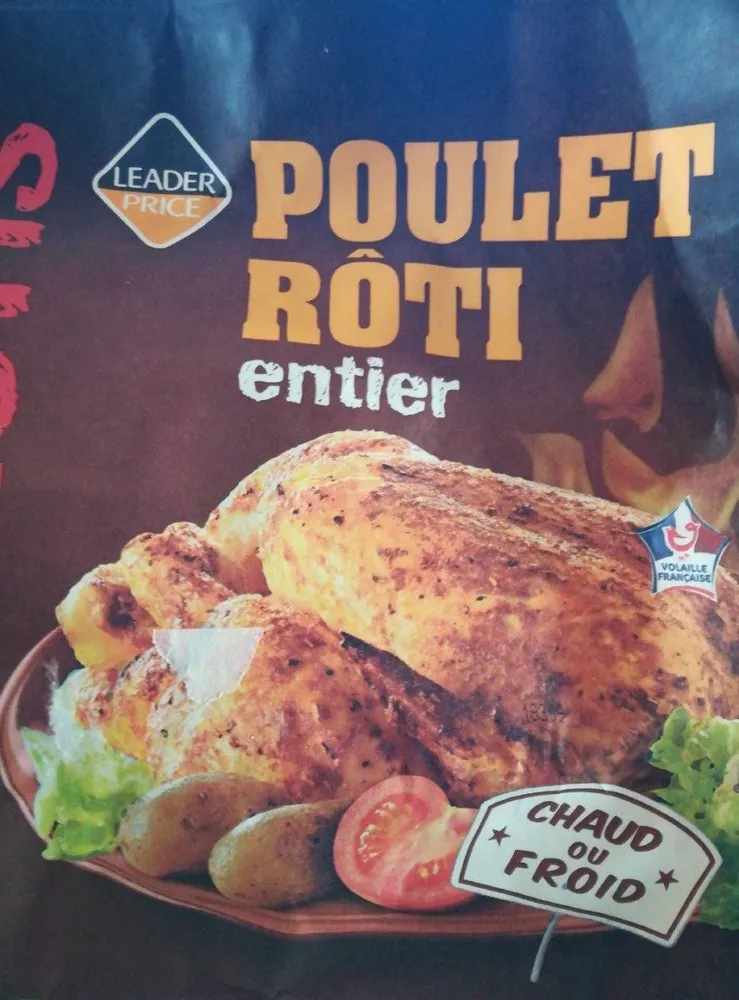 Poulet rôti entier