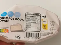 Fromage doux ovale