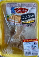 4 escalopoes de dindes et chaoelire croistillantes