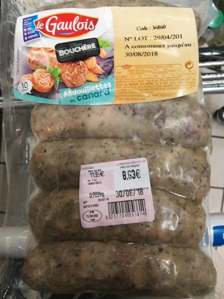 Andouillette de canard