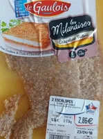 Les milanaises escalopes de dinde marinées à la milanaise