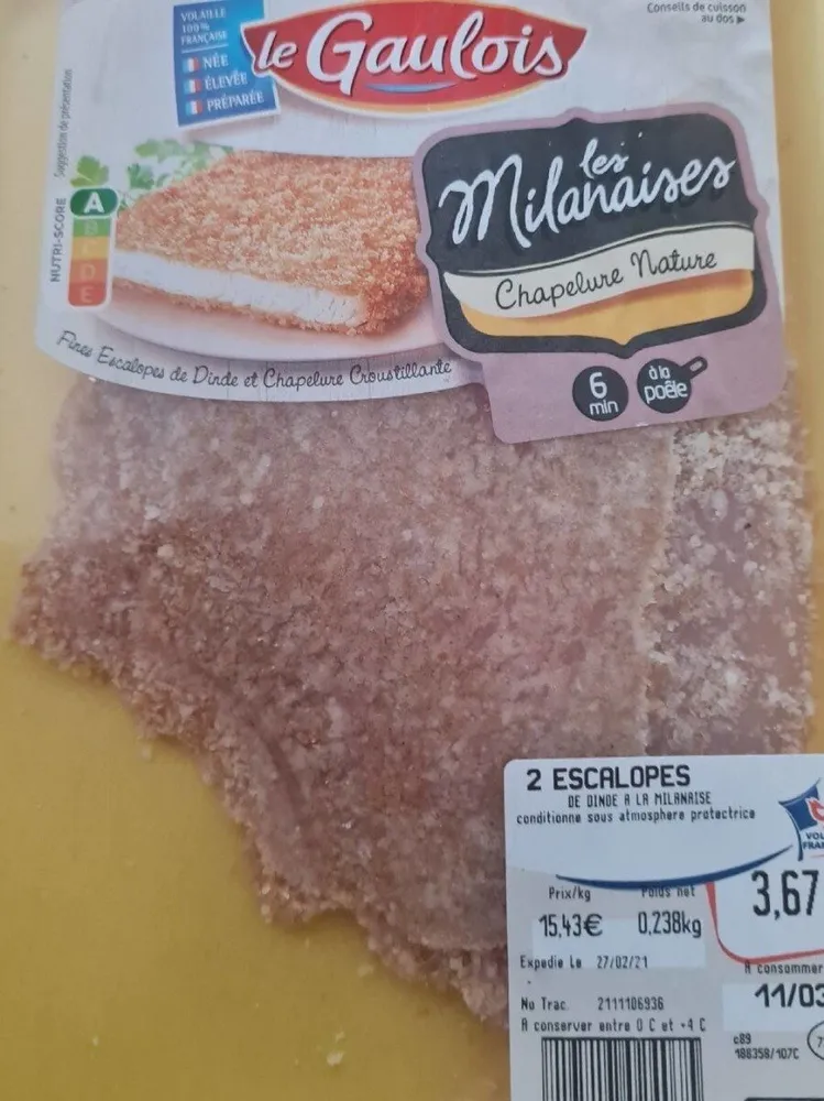 Escalope milanaise