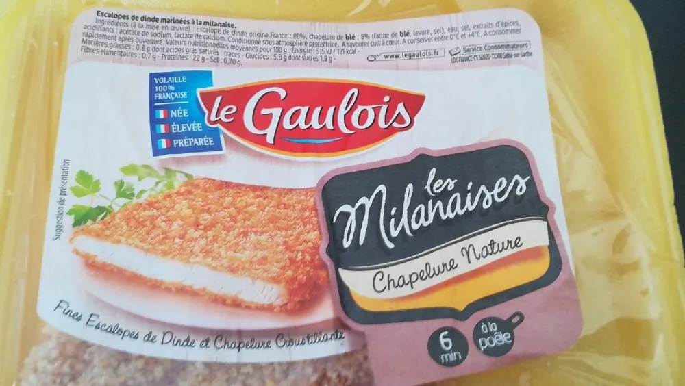 Escalopes milanaise