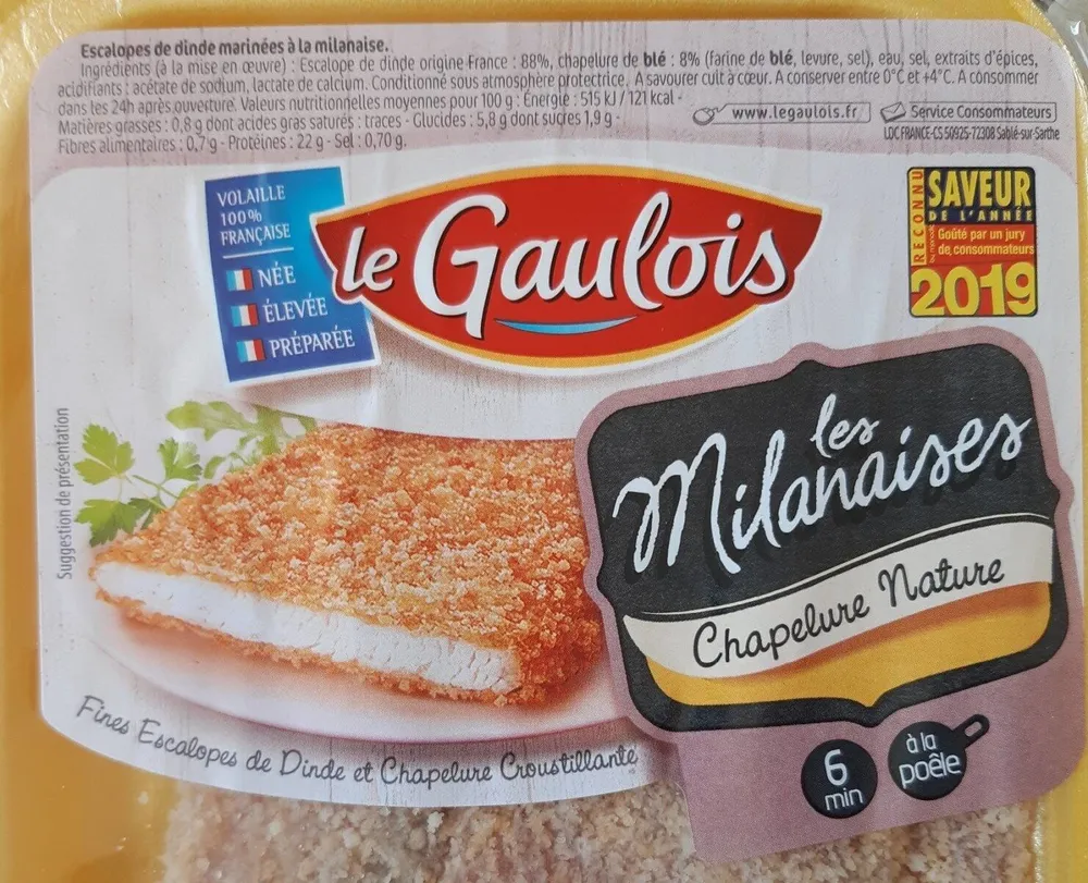 Escalopes milanaise