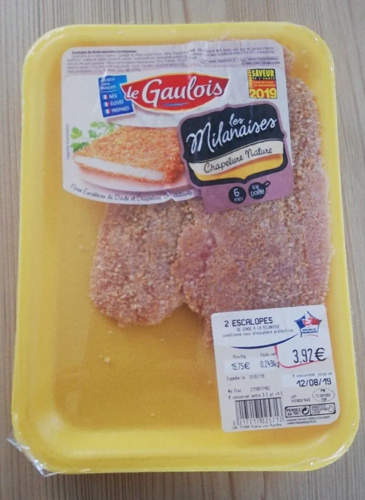 Escalopes milanaises