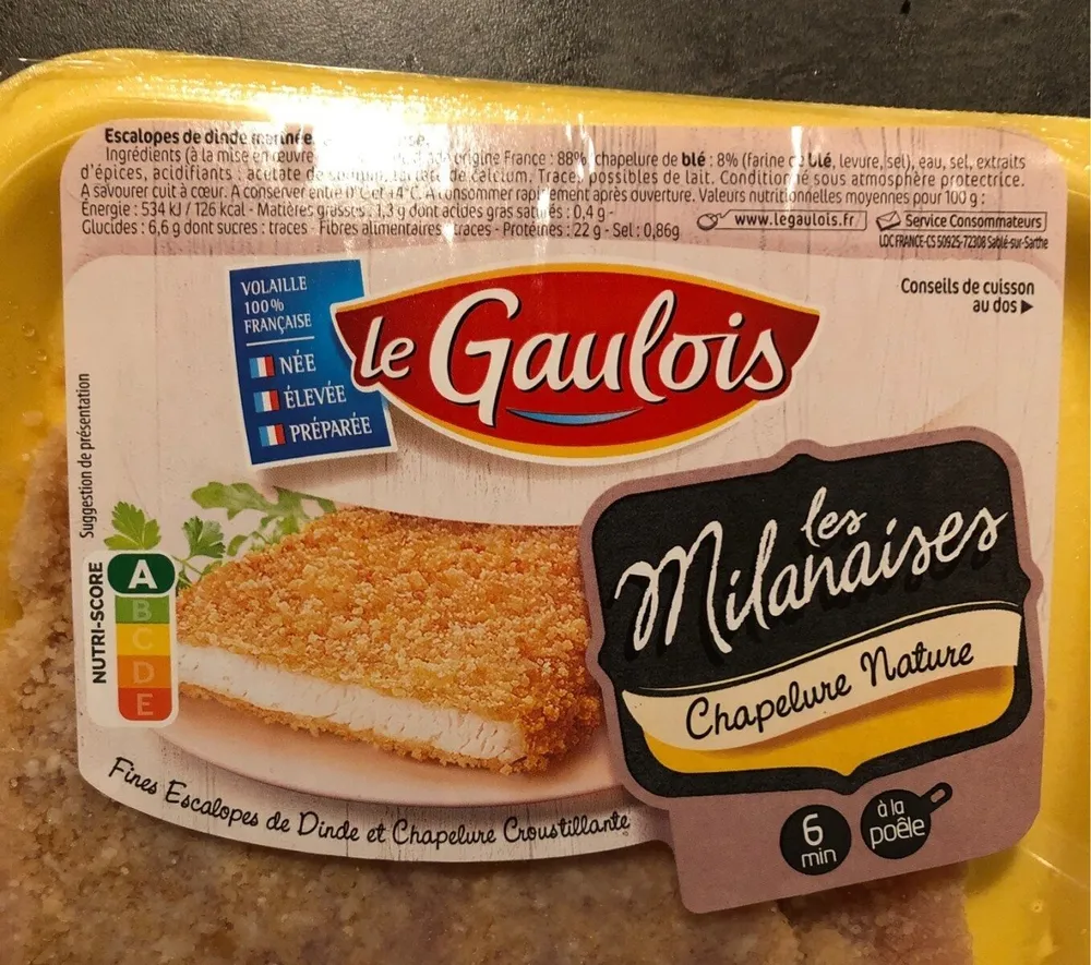 Escalope milanaise