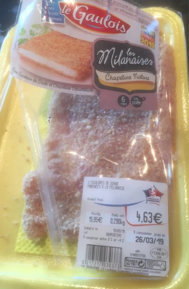 Escalope milanaise