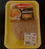 Les milanaises de dinde